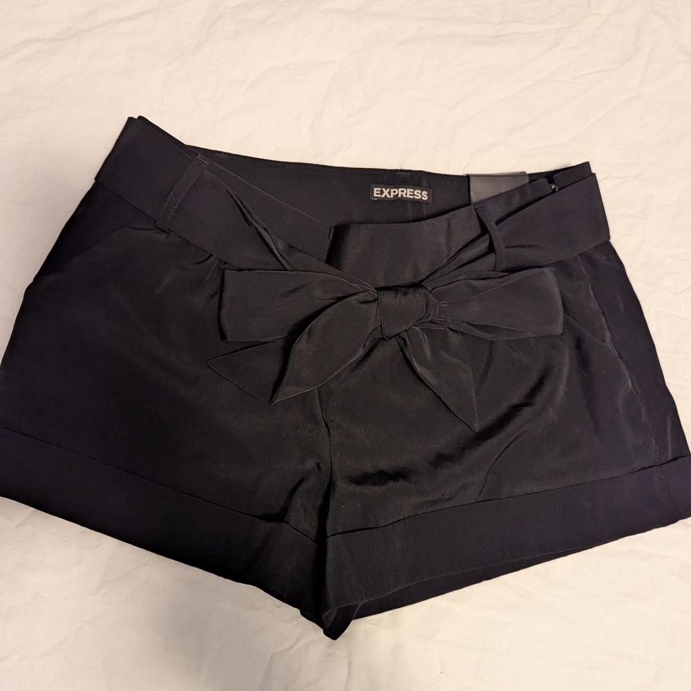 Express Belted Dress Shorts